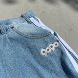 Vintage Denim Track Pants