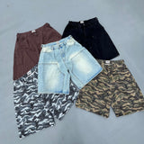 Studs Double Knee Shorts