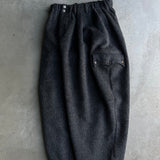 Shaggy Wide Balloon Western Pants