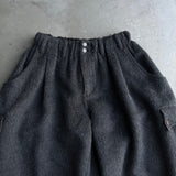 Shaggy Wide Balloon Western Pants