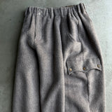 Shaggy Wide Balloon Western Pants