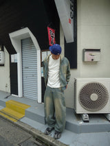 Heisei Logo Buggy Ballon Denim Pants