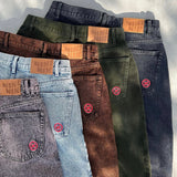 "N" LOGO COLOR DENIM