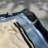 Vintage Denim Track Pants