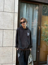 チェーンピグメントパンツ