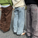 "N" LOGO COLOR DENIM