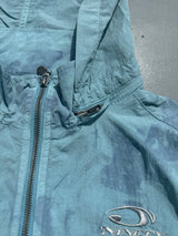 タイダイフード付きナイロンベスト