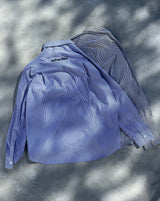 連鎖徽標條紋襯衫