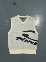 Big Heisei Logo Knit Vest