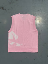 Big Heisei Logo Knit Vest