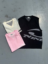 Big Heisei Logo Knit Vest