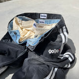 Vintage Denim Track Pants