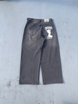 Sexy Logo Denim Pants