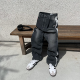 Vintage Denim Track Pants