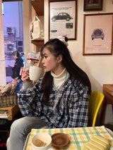 リバーシブルジップフーディー