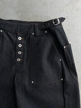 DENIM BAGGY GURKHA BAKER JORTS