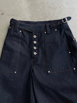 DENIM BAGGY GURKHA BAKER JORTS