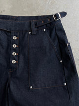DENIM BAGGY GURKHA BAKER JORTS