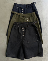 DENIM BAGGY GURKHA BAKER JORTS