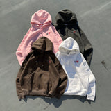 DOODLE LOGO PIGMENT HOODIE