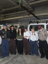 Dickies × younger song patchwork balloon pants