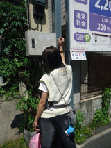 Big Heisei Logo Knit Vest