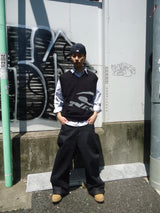 Big Heisei Logo Knit Vest