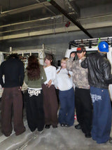 Dickies × younger song patchwork balloon pants