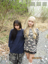 OE logo wide rib ls tee