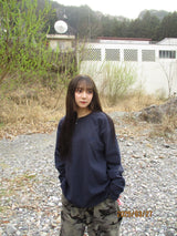 OE logo wide rib ls tee