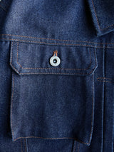 Rigid Box Short Denim Jacket