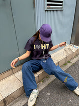 I LOVE APPLIQUE TEE