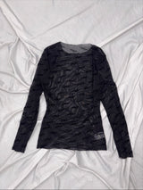 Ninety Girl See-Through Top