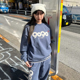 9090 OG LOGO SATIN SWEAT PANTS (Light)