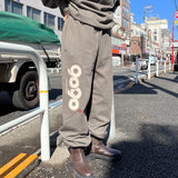 9090 OG LOGO SATIN SWEAT PANTS (Light)