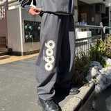 9090 OG LOGO SATIN SWEAT PANTS (Light)