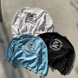 Side Zip Circle Logo Sweat