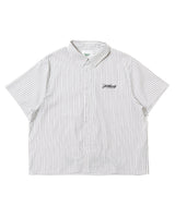 relaxy 로고 라메 셔츠