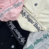 針跡拉式連帽衫