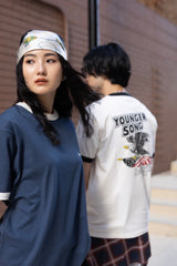 Schott×年輕歌曲Linger SS T卹