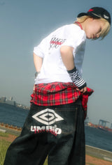 umbro × younger song wide jorts
