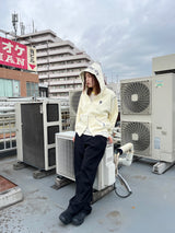 針跡拉式連帽衫