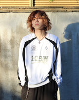 Genzai Metal徽標遊戲襯衫