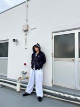 針跡拉式連帽衫