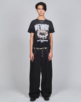 Rhinestone devil fade TEE