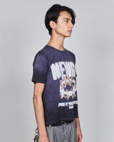 Rhinestone devil fade TEE