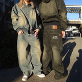 軛牛仔布倫褲子