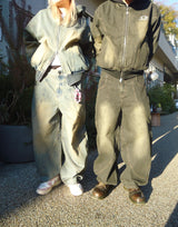 軛牛仔布倫褲子