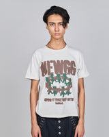 Rhinestone devil fade TEE