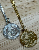 silver925 BALLSY Original coin necklace